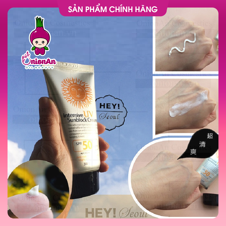 Kem Nền Trang Điểm Chống Nắng 3W Clinic Wrinkle Intensive